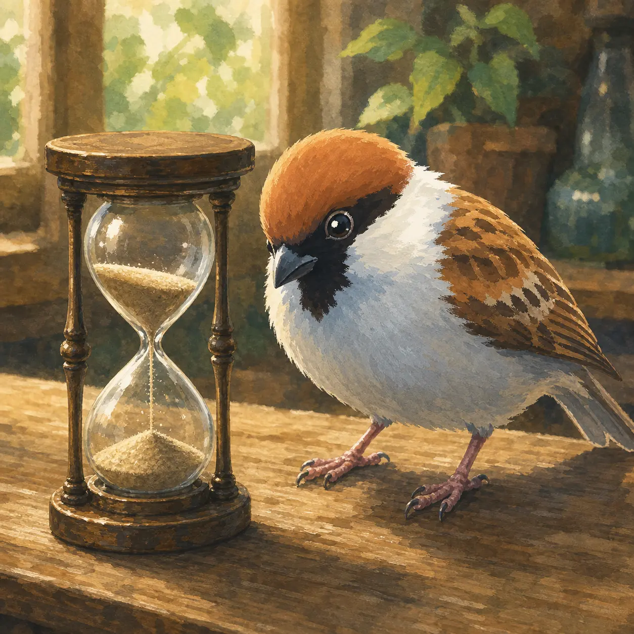 Bird curious about longevity risk in financial and retirement planning
